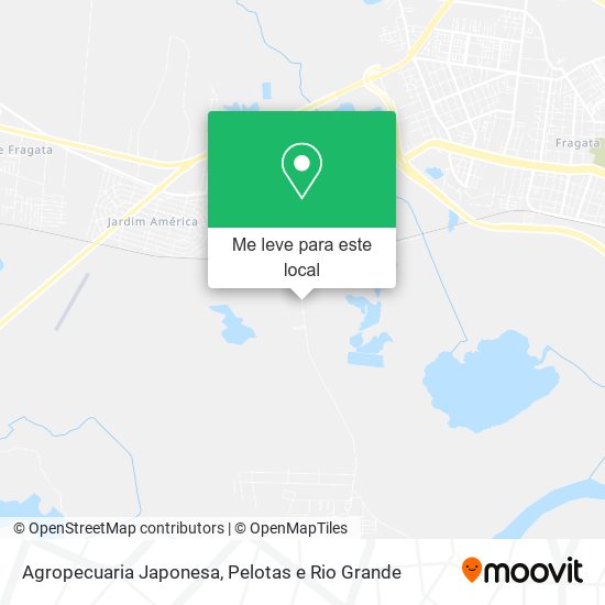 Agropecuaria Japonesa mapa
