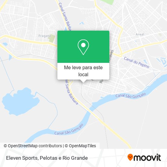 Eleven Sports mapa