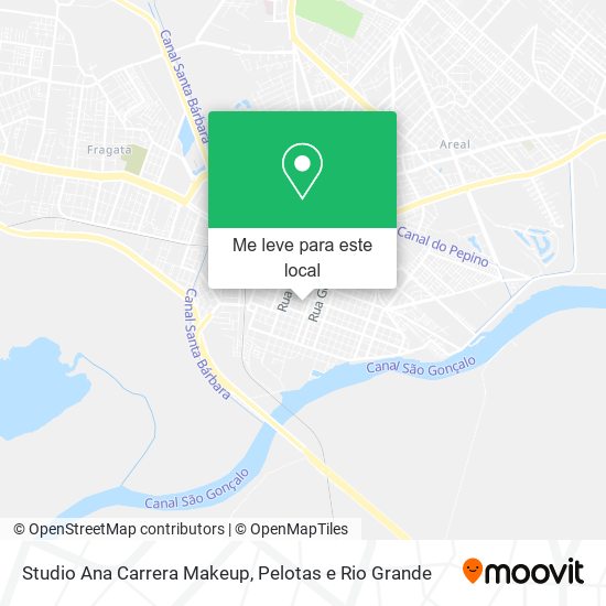 Studio Ana Carrera Makeup mapa