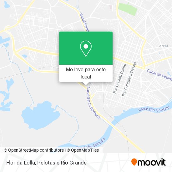 Flor da Lolla mapa