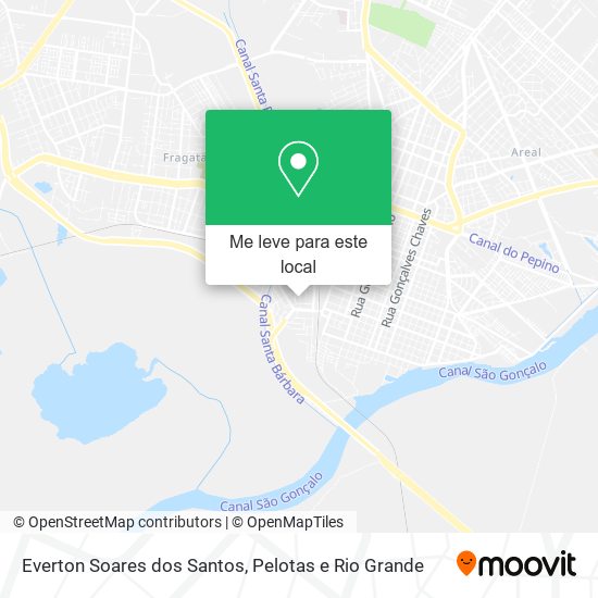Everton Soares dos Santos mapa