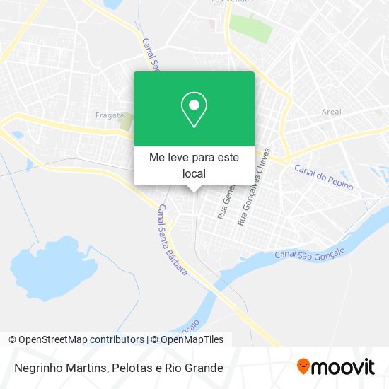 Negrinho Martins mapa
