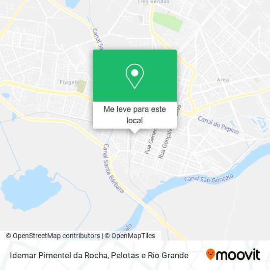 Idemar Pimentel da Rocha mapa