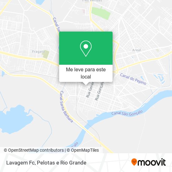 Lavagem Fc mapa