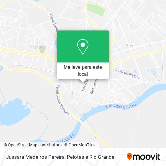 Jussara Medeiros Pereira mapa