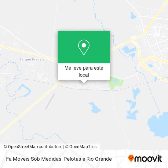 Fa Moveis Sob Medidas mapa