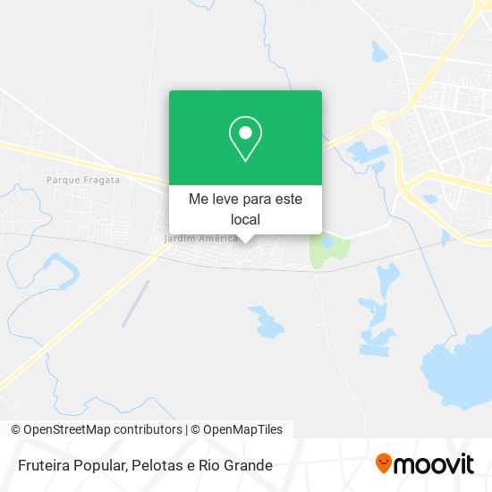 Fruteira Popular mapa