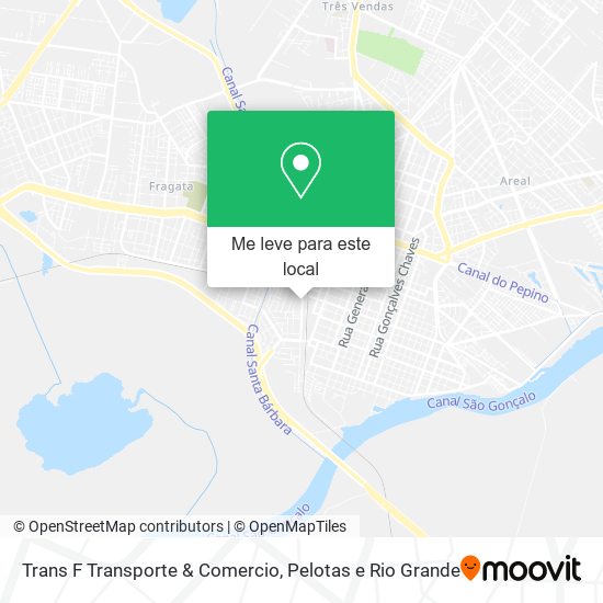 Trans F Transporte & Comercio mapa