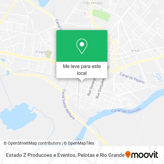 Estado Z Producoes e Eventos mapa