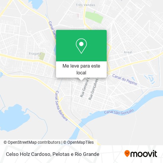 Celso Holz Cardoso mapa