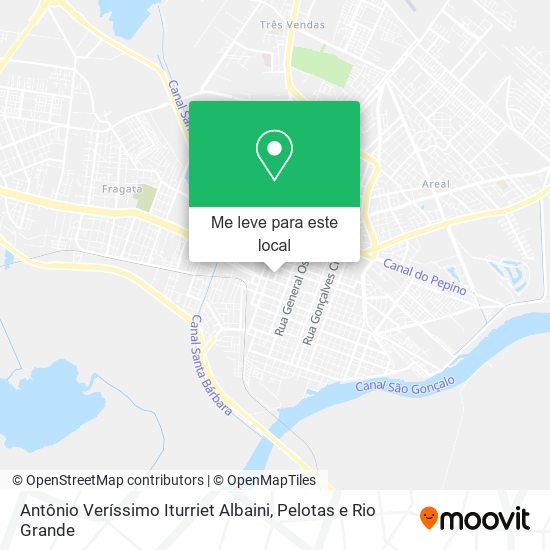 Antônio Veríssimo Iturriet Albaini mapa