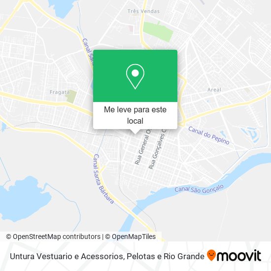 Untura Vestuario e Acessorios mapa