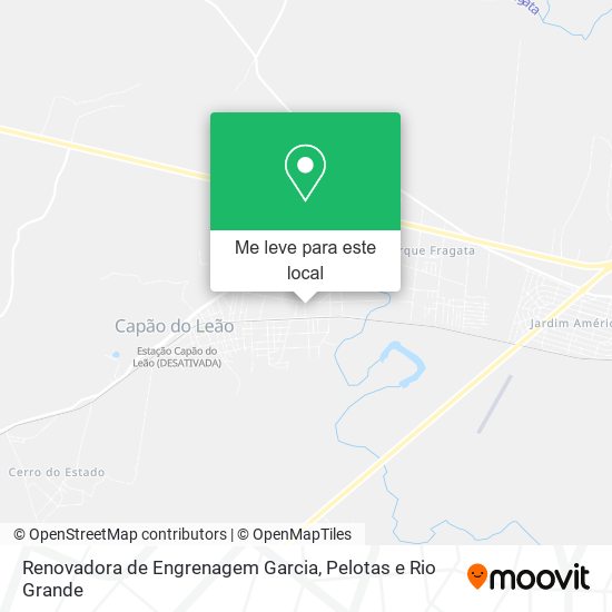 Renovadora de Engrenagem Garcia mapa