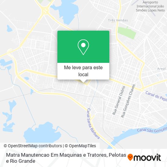 Matra Manutencao Em Maquinas e Tratores mapa