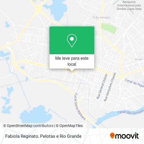 Fabiola Reginato mapa