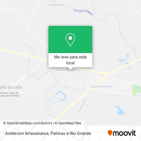 Anderson Artesanatos mapa