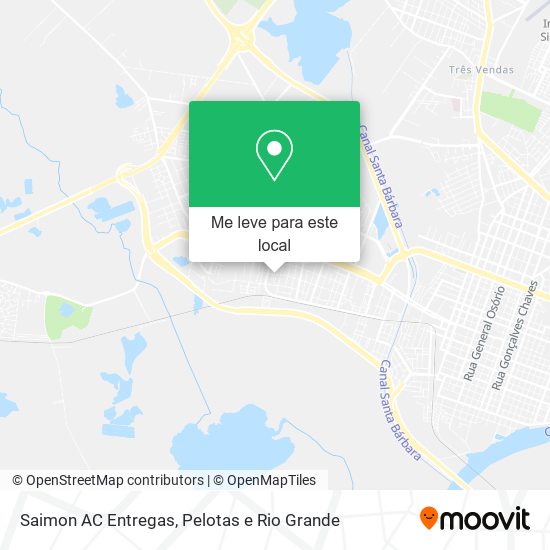 Saimon AC Entregas mapa