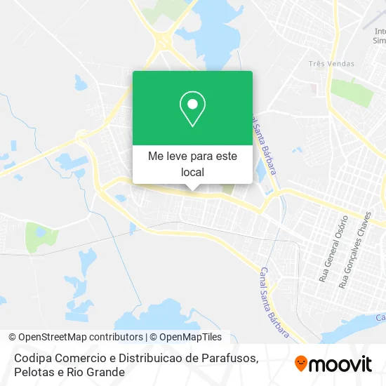 Codipa Comercio e Distribuicao de Parafusos mapa