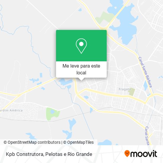 Kpb Construtora mapa