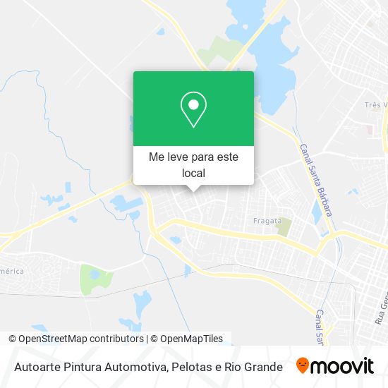 Autoarte Pintura Automotiva mapa