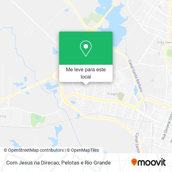 Com Jesus na Direcao mapa