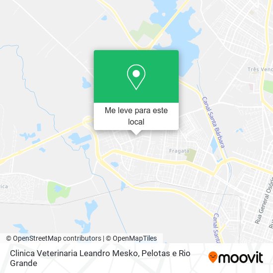 Clinica Veterinaria Leandro Mesko mapa