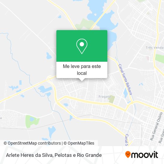 Arlete Heres da Silva mapa