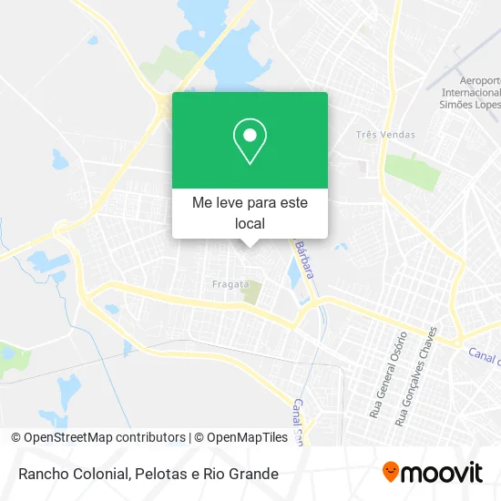 Rancho Colonial mapa
