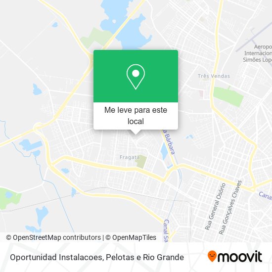 Oportunidad Instalacoes mapa