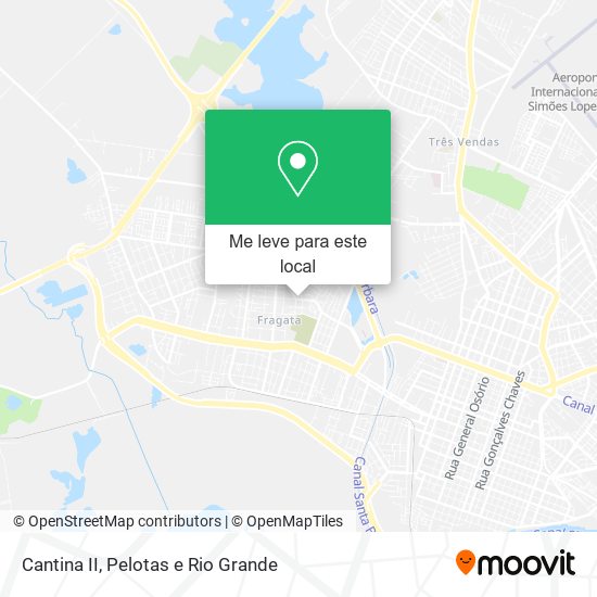 Cantina II mapa