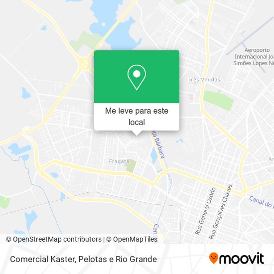 Comercial Kaster mapa