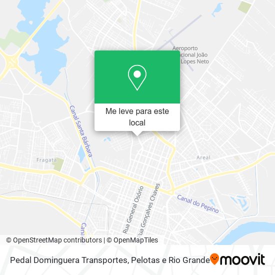Pedal Dominguera Transportes mapa