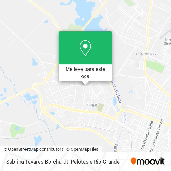 Sabrina Tavares Borchardt mapa