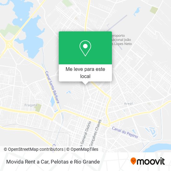 Movida Rent a Car mapa