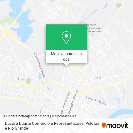 Ducore Duarte Comercio e Representacoes mapa