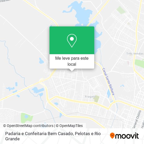 Padaria e Confeitaria Bem Casado mapa