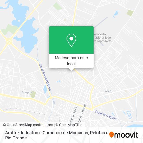 Amftek Industria e Comercio de Maquinas mapa