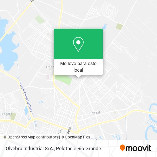 Olvebra Industrial S/A. mapa