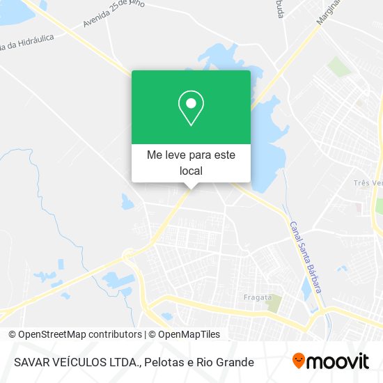 SAVAR VEÍCULOS LTDA. mapa