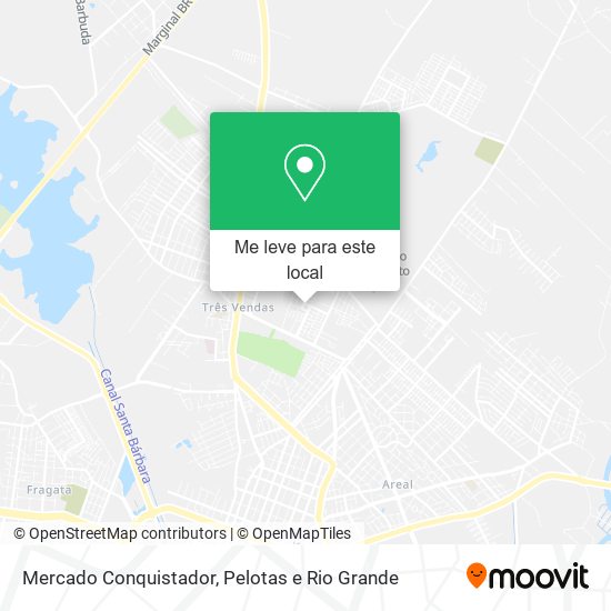 Mercado Conquistador mapa