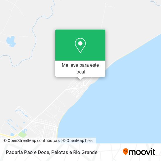 Padaria Pao e Doce mapa