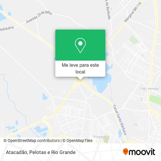 Atacadão mapa
