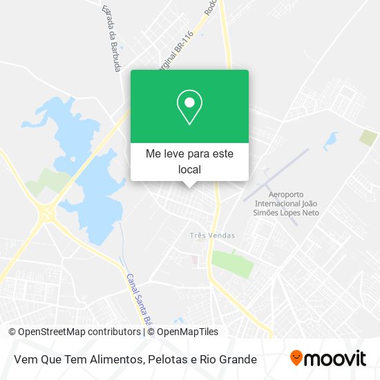 Vem Que Tem Alimentos mapa