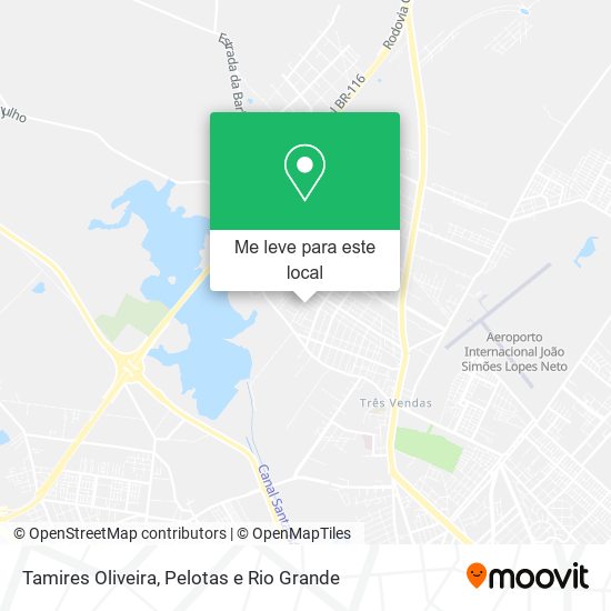 Tamires Oliveira mapa