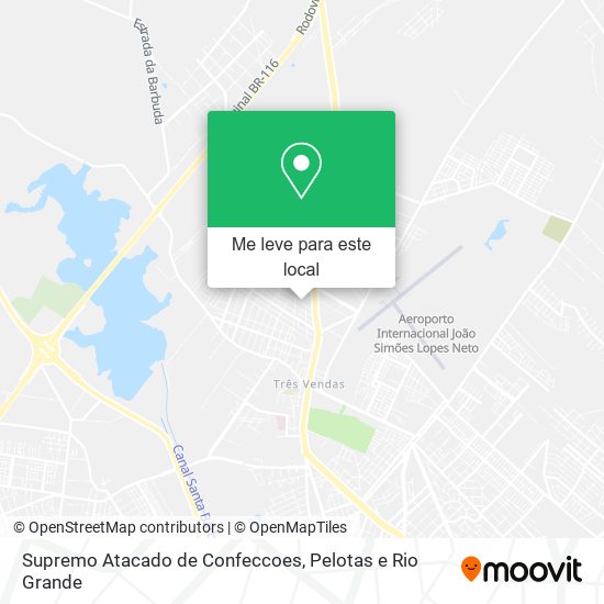 Supremo Atacado de Confeccoes mapa