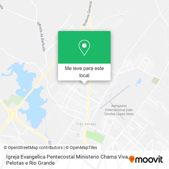 Igreja Evangelica Pentecostal Ministerio Chama Viva mapa