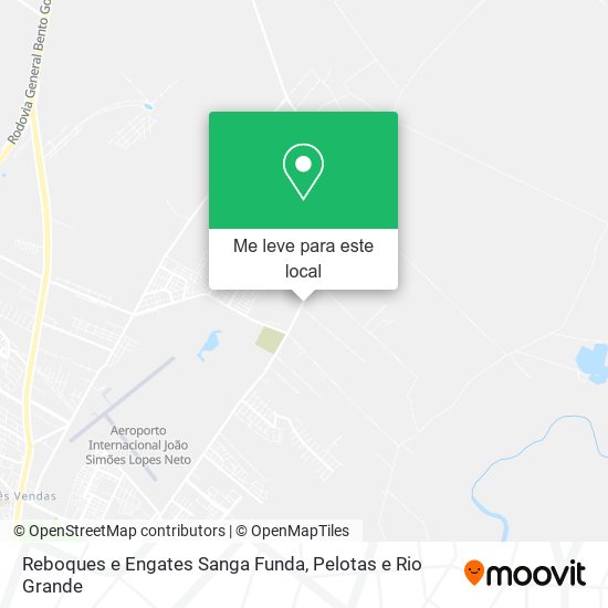 Reboques e Engates Sanga Funda mapa