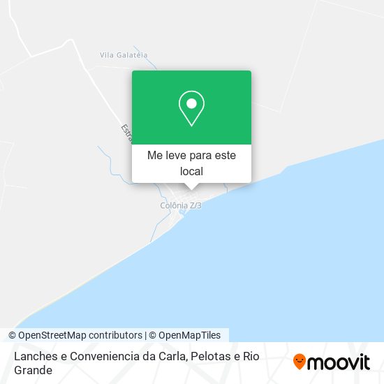 Lanches e Conveniencia da Carla mapa