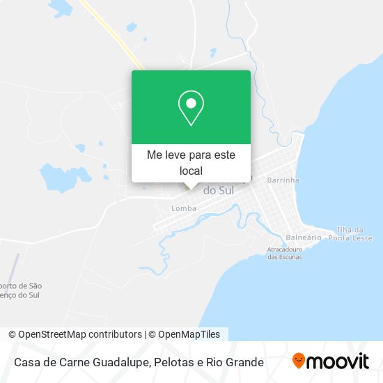 Casa de Carne Guadalupe mapa