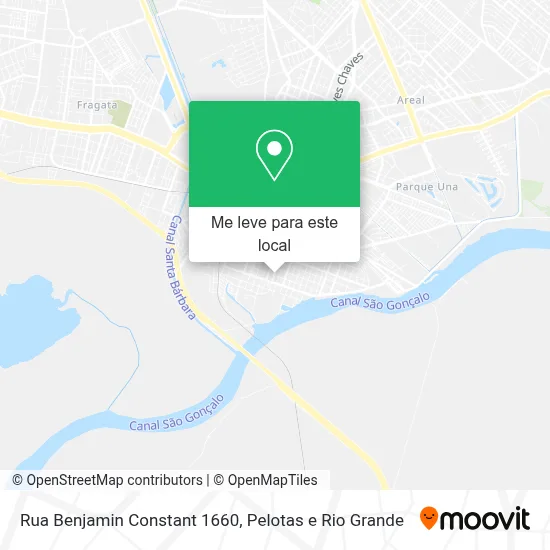 Rua Benjamin Constant 1660 mapa